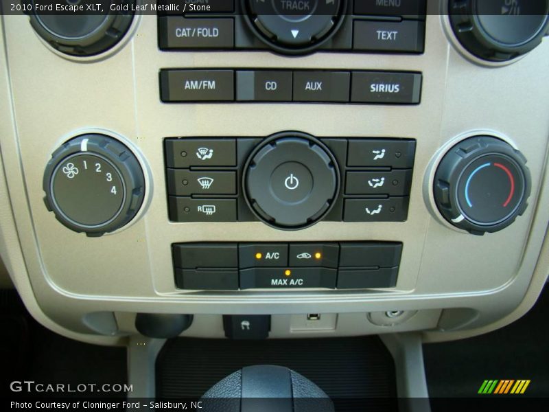 Gold Leaf Metallic / Stone 2010 Ford Escape XLT