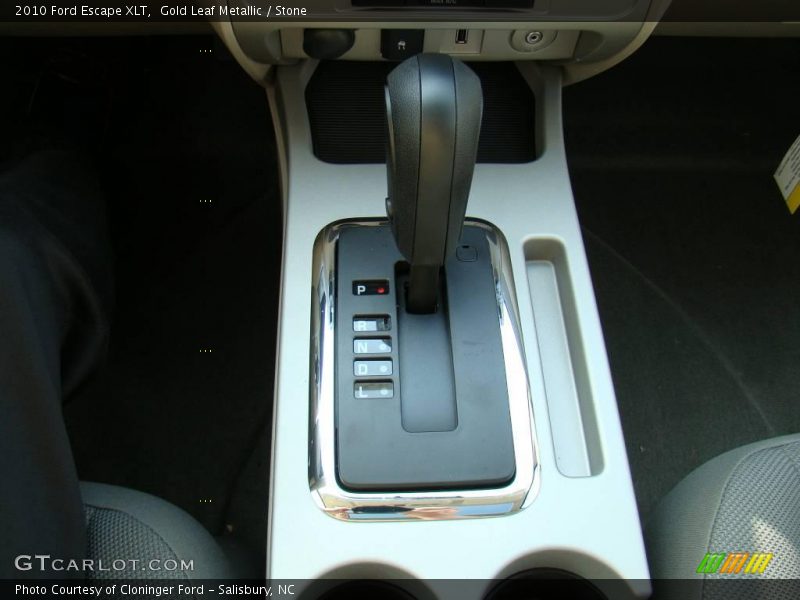 Gold Leaf Metallic / Stone 2010 Ford Escape XLT