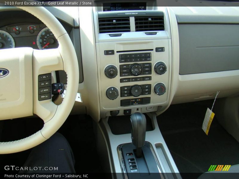 Gold Leaf Metallic / Stone 2010 Ford Escape XLT