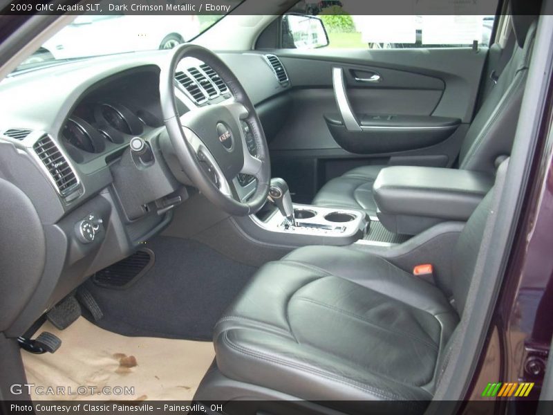 Dark Crimson Metallic / Ebony 2009 GMC Acadia SLT