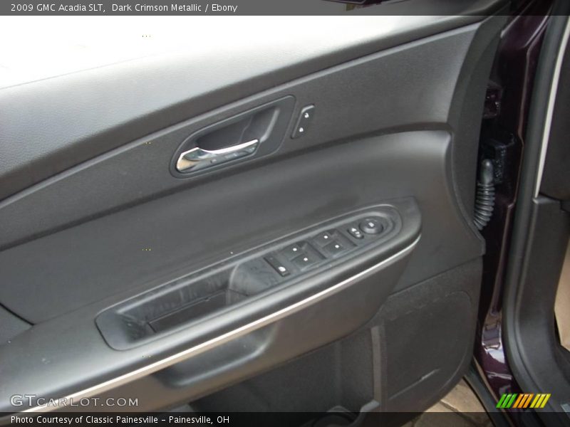 Dark Crimson Metallic / Ebony 2009 GMC Acadia SLT