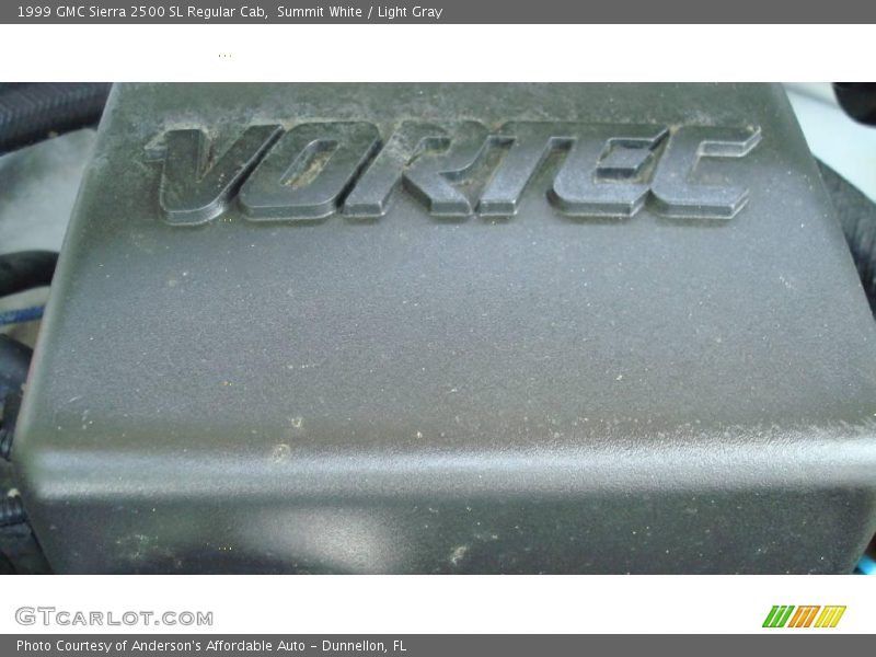 Summit White / Light Gray 1999 GMC Sierra 2500 SL Regular Cab