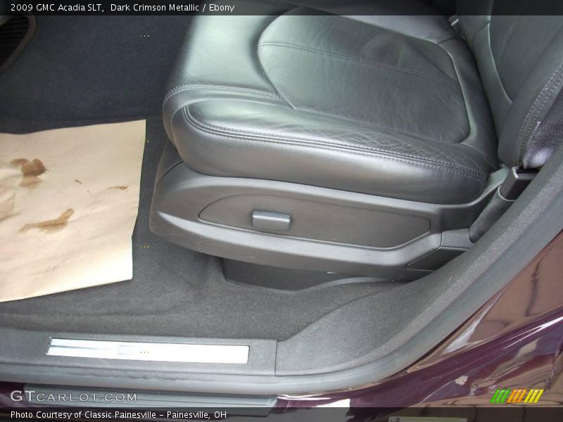 Dark Crimson Metallic / Ebony 2009 GMC Acadia SLT