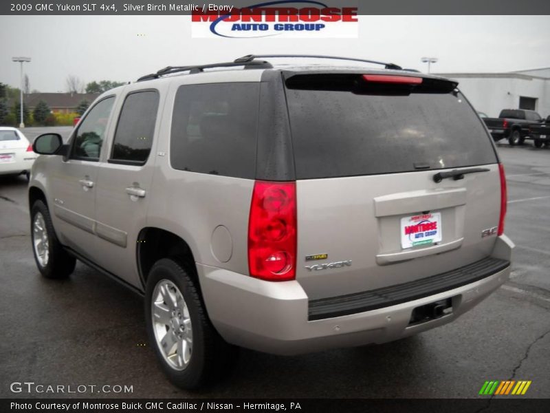 Silver Birch Metallic / Ebony 2009 GMC Yukon SLT 4x4