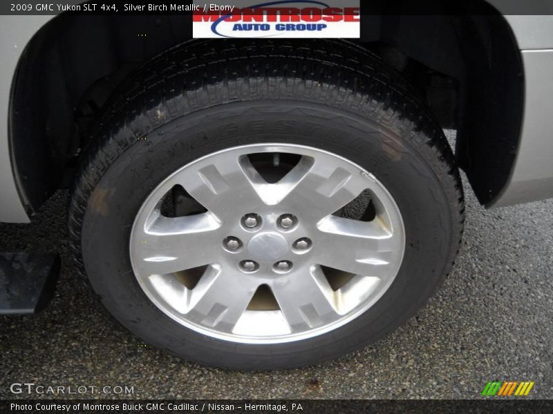 Silver Birch Metallic / Ebony 2009 GMC Yukon SLT 4x4