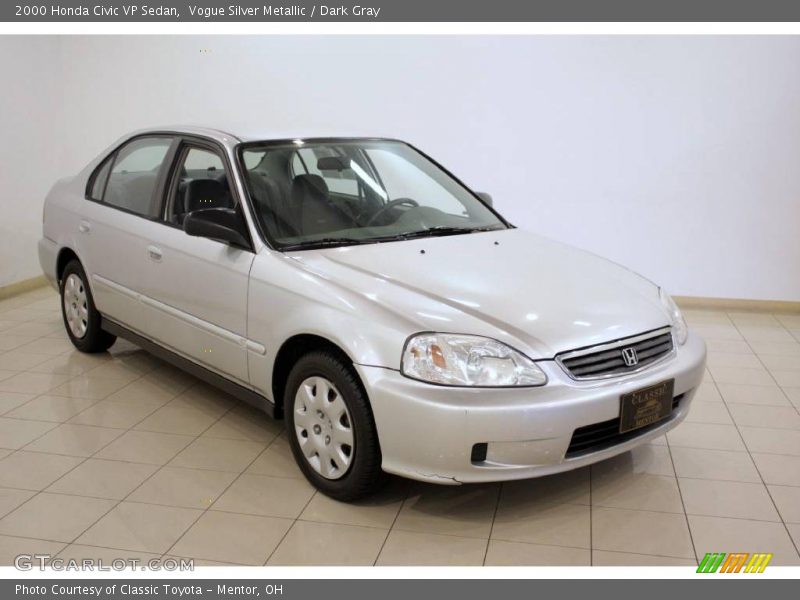 Vogue Silver Metallic / Dark Gray 2000 Honda Civic VP Sedan