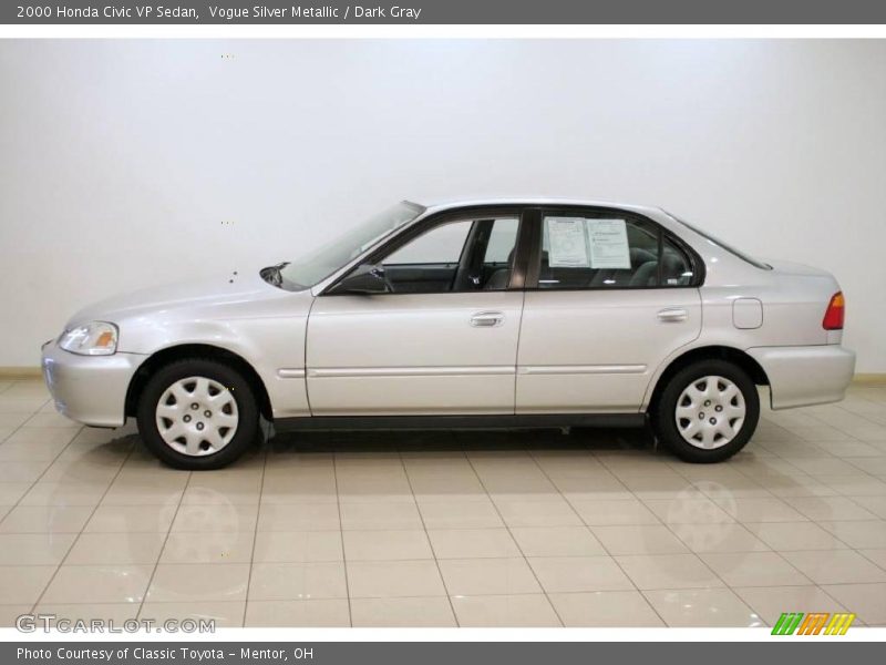 Vogue Silver Metallic / Dark Gray 2000 Honda Civic VP Sedan