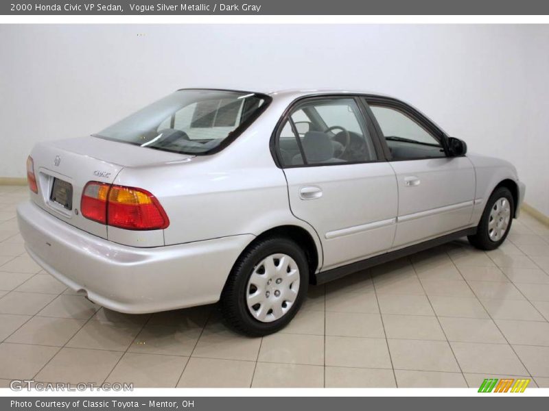 Vogue Silver Metallic / Dark Gray 2000 Honda Civic VP Sedan