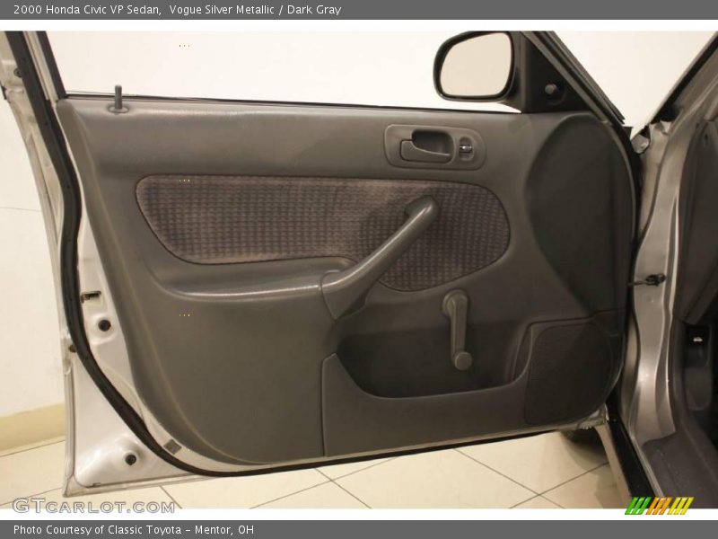 Vogue Silver Metallic / Dark Gray 2000 Honda Civic VP Sedan