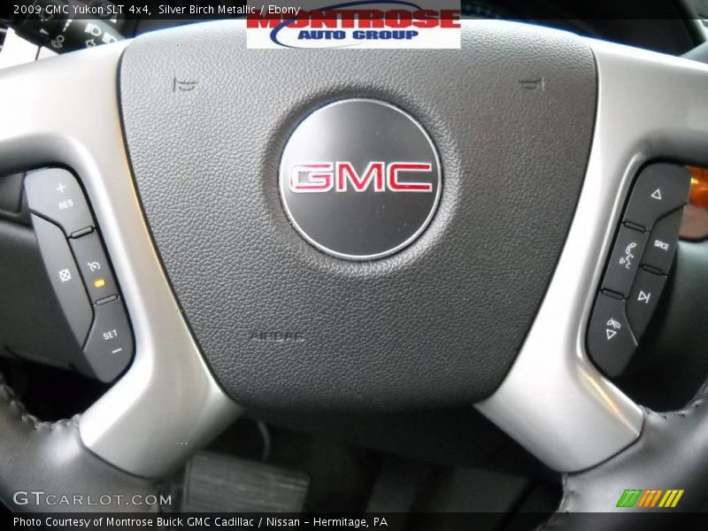 Silver Birch Metallic / Ebony 2009 GMC Yukon SLT 4x4