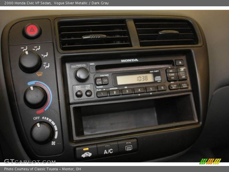 Vogue Silver Metallic / Dark Gray 2000 Honda Civic VP Sedan