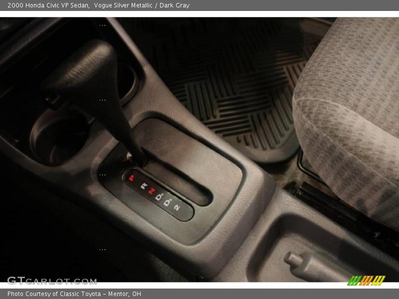 Vogue Silver Metallic / Dark Gray 2000 Honda Civic VP Sedan