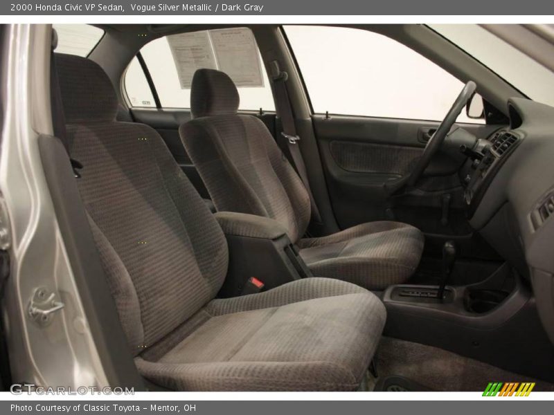 Vogue Silver Metallic / Dark Gray 2000 Honda Civic VP Sedan