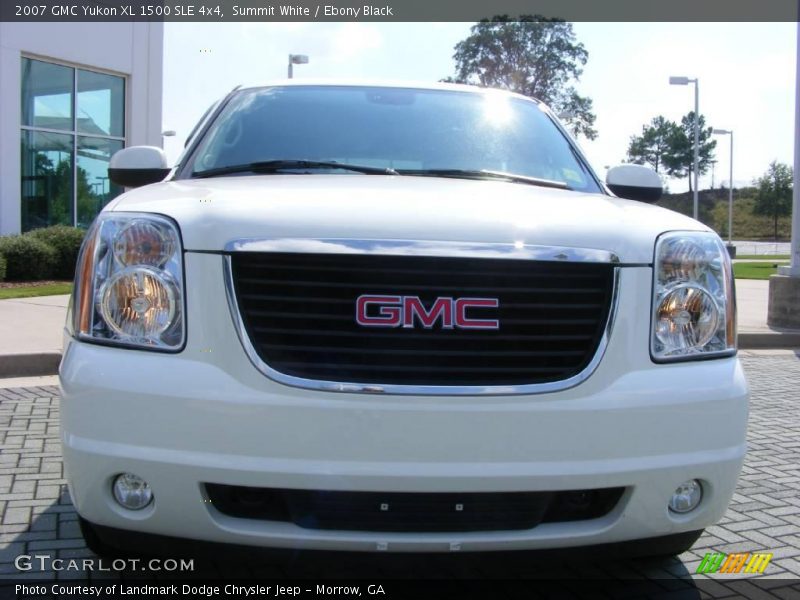 Summit White / Ebony Black 2007 GMC Yukon XL 1500 SLE 4x4
