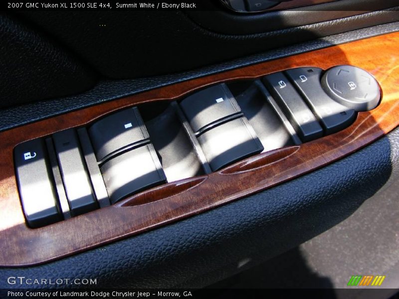 Summit White / Ebony Black 2007 GMC Yukon XL 1500 SLE 4x4