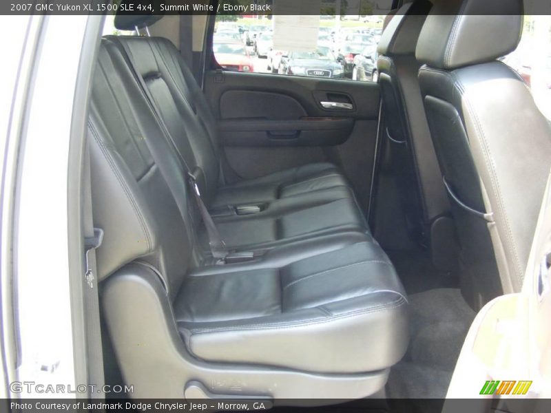 Summit White / Ebony Black 2007 GMC Yukon XL 1500 SLE 4x4