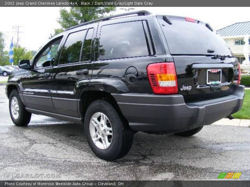 Black / Dark Slate Gray/Light Slate Gray 2002 Jeep Grand Cherokee Laredo 4x4