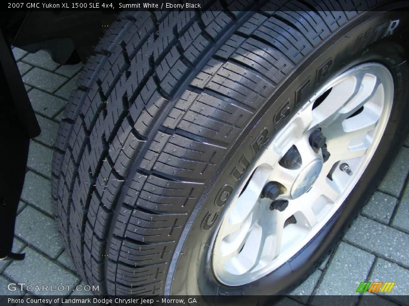 Summit White / Ebony Black 2007 GMC Yukon XL 1500 SLE 4x4