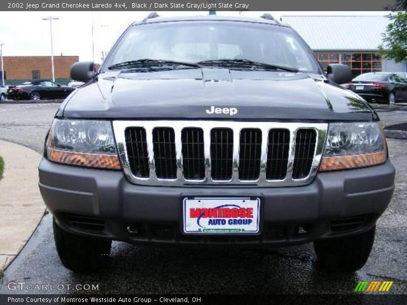 Black / Dark Slate Gray/Light Slate Gray 2002 Jeep Grand Cherokee Laredo 4x4