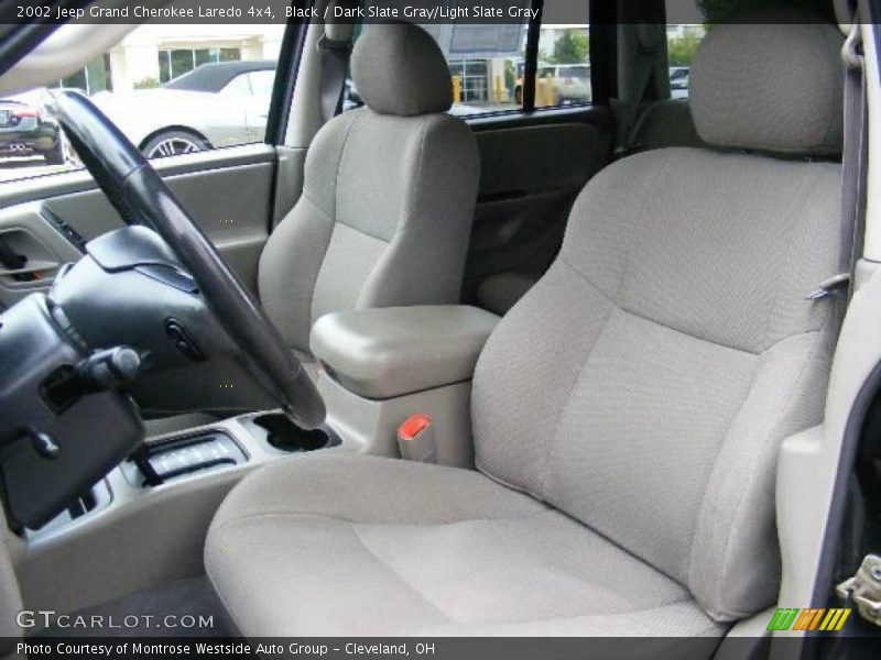 Black / Dark Slate Gray/Light Slate Gray 2002 Jeep Grand Cherokee Laredo 4x4