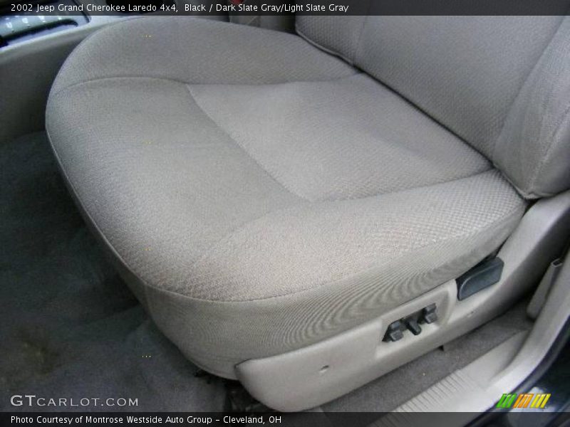Black / Dark Slate Gray/Light Slate Gray 2002 Jeep Grand Cherokee Laredo 4x4
