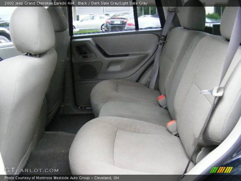 Black / Dark Slate Gray/Light Slate Gray 2002 Jeep Grand Cherokee Laredo 4x4