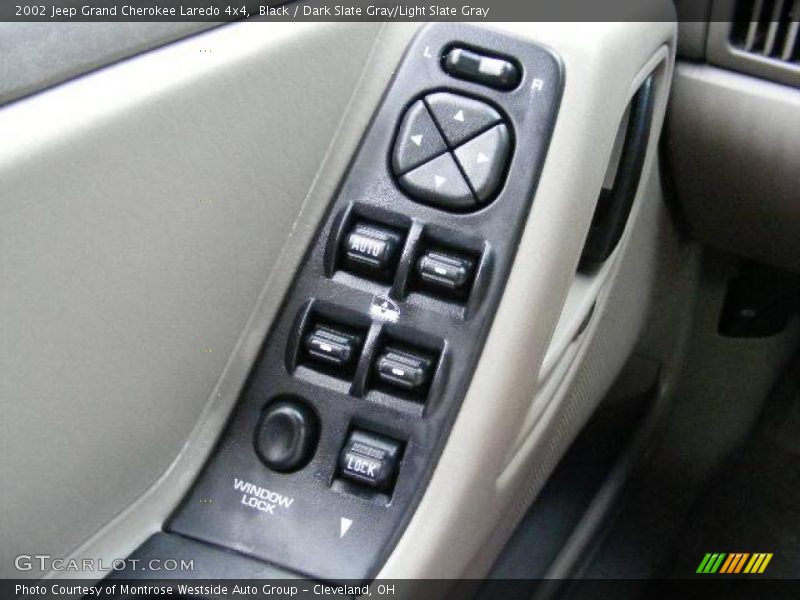 Black / Dark Slate Gray/Light Slate Gray 2002 Jeep Grand Cherokee Laredo 4x4