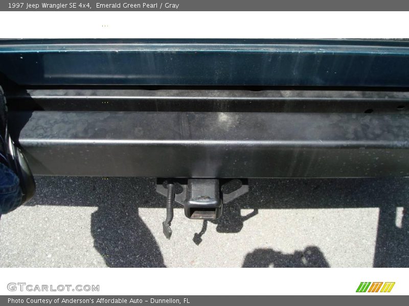 Emerald Green Pearl / Gray 1997 Jeep Wrangler SE 4x4