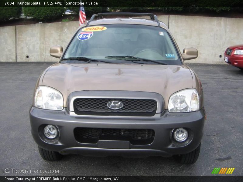 Sandstone / Beige 2004 Hyundai Santa Fe GLS 4WD