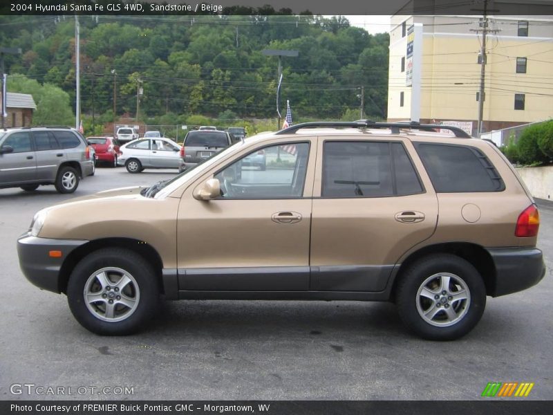 Sandstone / Beige 2004 Hyundai Santa Fe GLS 4WD