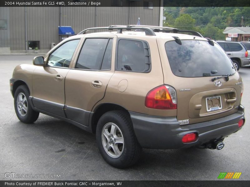 Sandstone / Beige 2004 Hyundai Santa Fe GLS 4WD