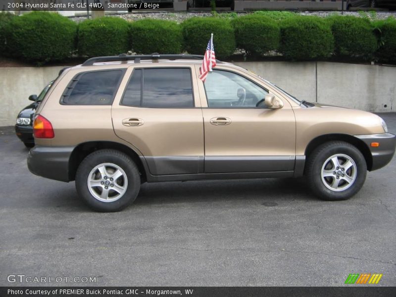 Sandstone / Beige 2004 Hyundai Santa Fe GLS 4WD