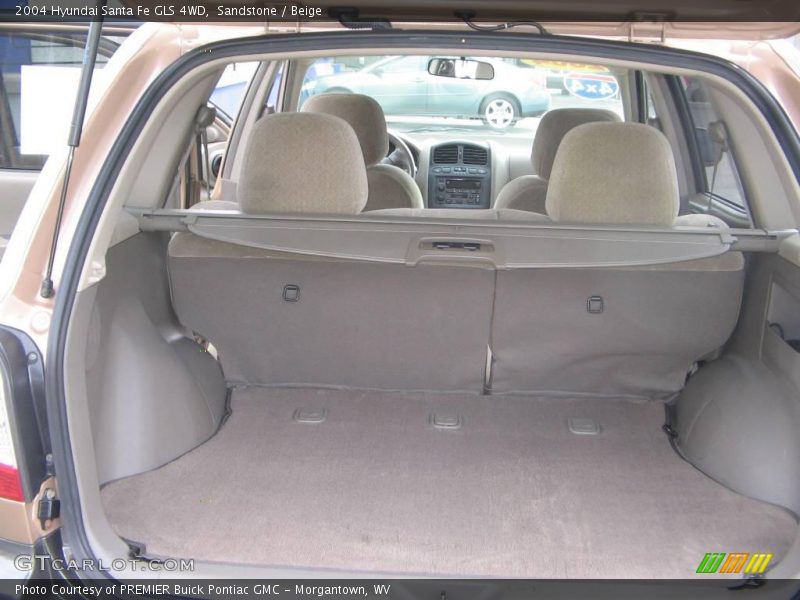 Sandstone / Beige 2004 Hyundai Santa Fe GLS 4WD