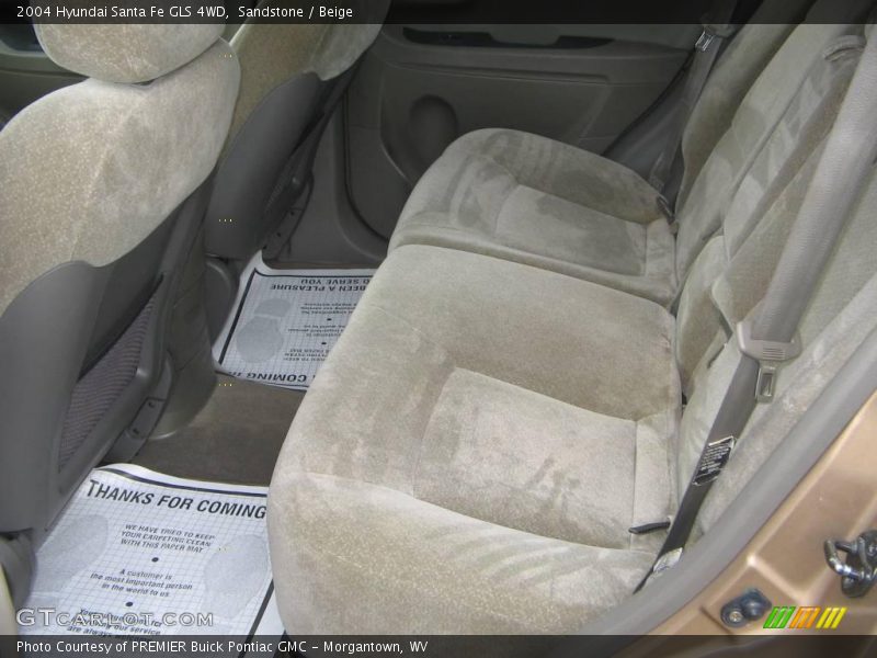 Sandstone / Beige 2004 Hyundai Santa Fe GLS 4WD