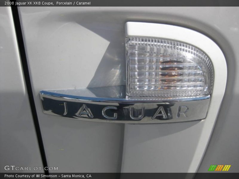 Porcelain / Caramel 2008 Jaguar XK XK8 Coupe
