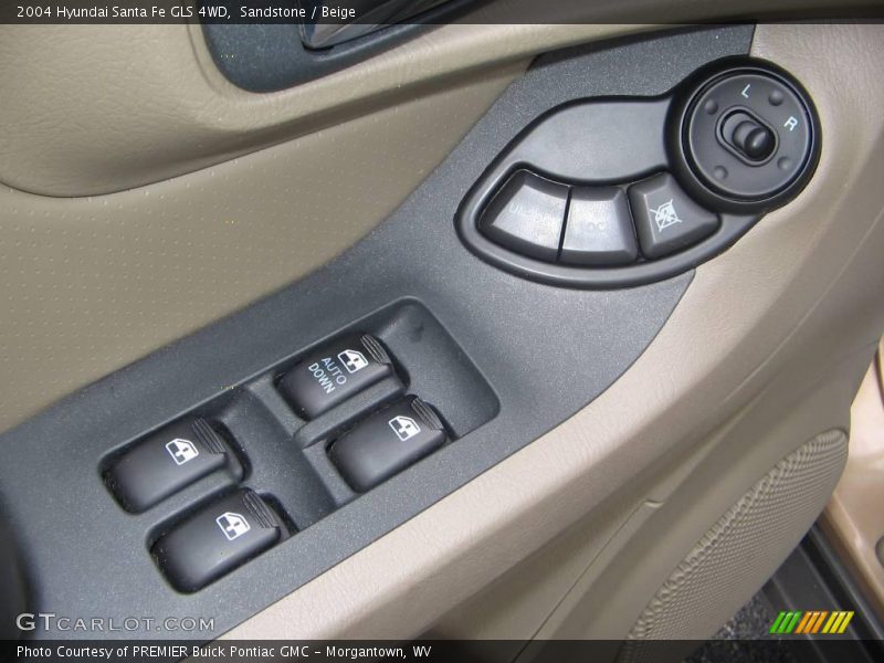 Sandstone / Beige 2004 Hyundai Santa Fe GLS 4WD