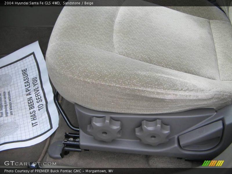 Sandstone / Beige 2004 Hyundai Santa Fe GLS 4WD