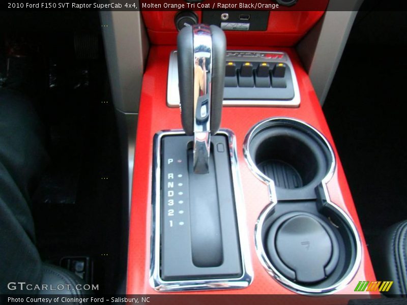 Molten Orange Tri Coat / Raptor Black/Orange 2010 Ford F150 SVT Raptor SuperCab 4x4