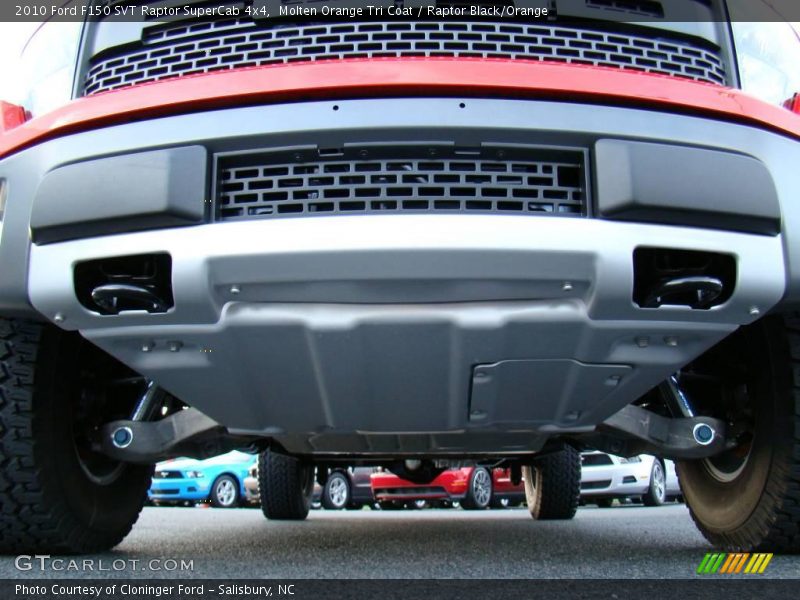 Molten Orange Tri Coat / Raptor Black/Orange 2010 Ford F150 SVT Raptor SuperCab 4x4