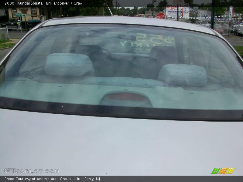 Brilliant Silver / Gray 2000 Hyundai Sonata