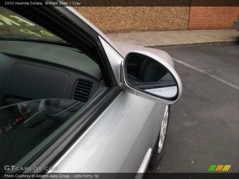 Brilliant Silver / Gray 2000 Hyundai Sonata