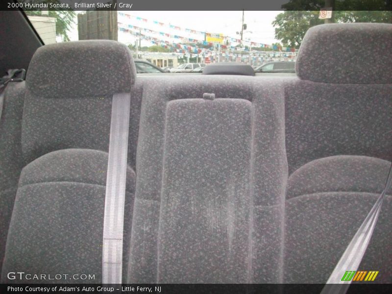 Brilliant Silver / Gray 2000 Hyundai Sonata