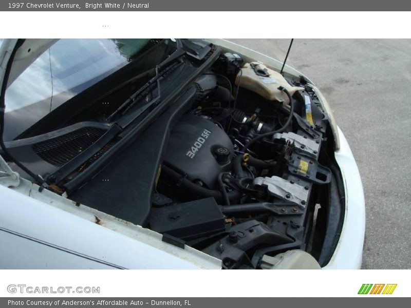 Bright White / Neutral 1997 Chevrolet Venture