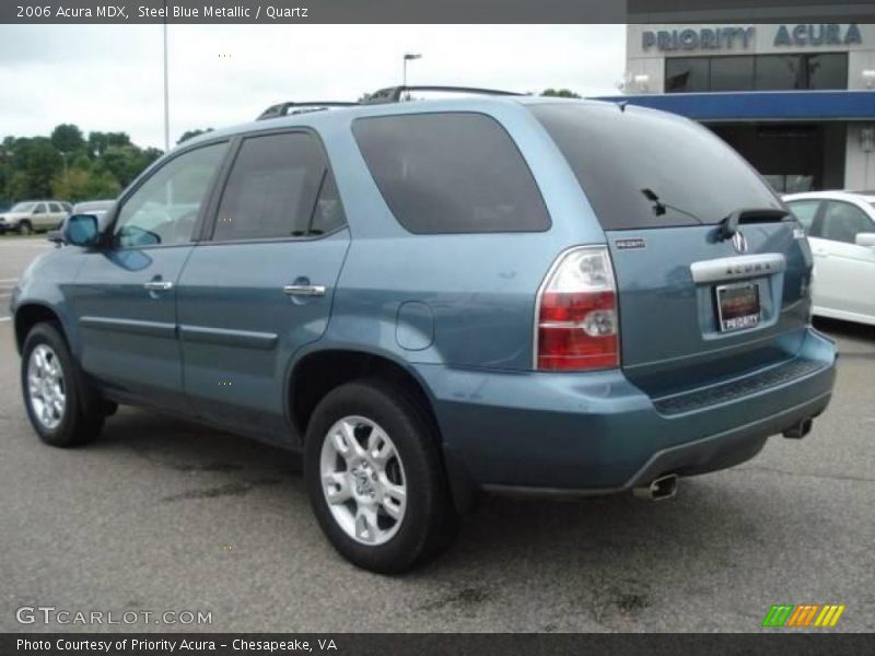 Steel Blue Metallic / Quartz 2006 Acura MDX