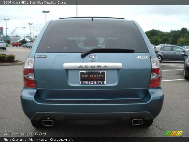 Steel Blue Metallic / Quartz 2006 Acura MDX