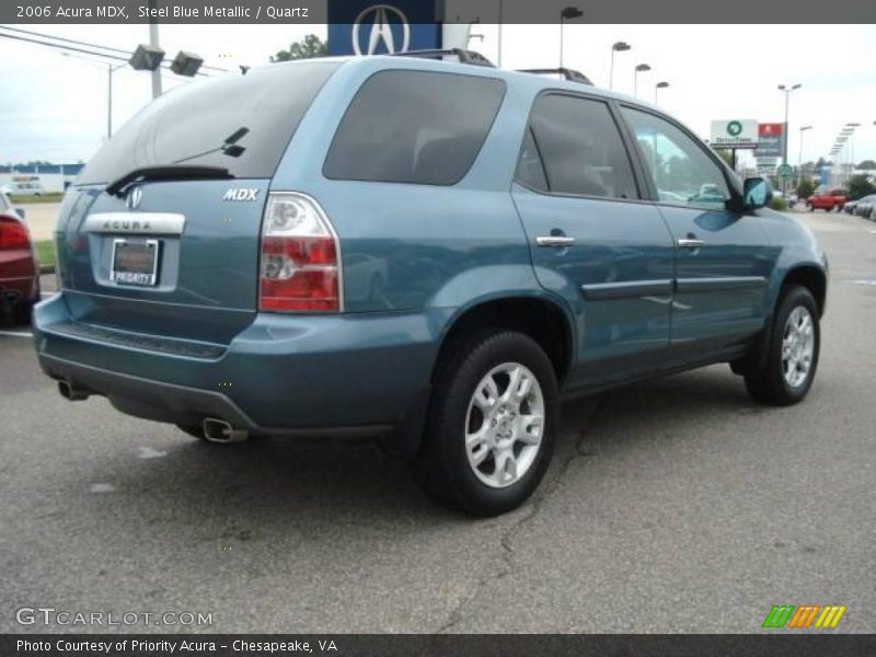 Steel Blue Metallic / Quartz 2006 Acura MDX