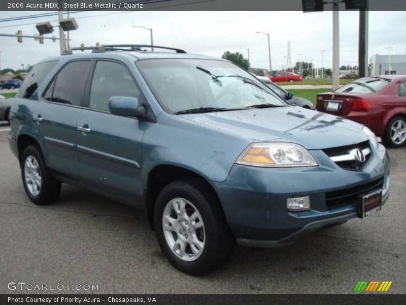 Steel Blue Metallic / Quartz 2006 Acura MDX