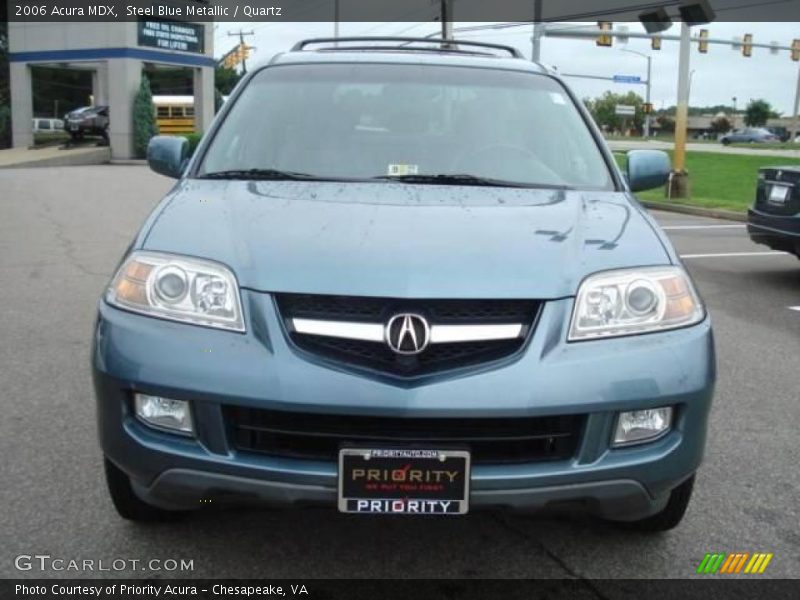 Steel Blue Metallic / Quartz 2006 Acura MDX