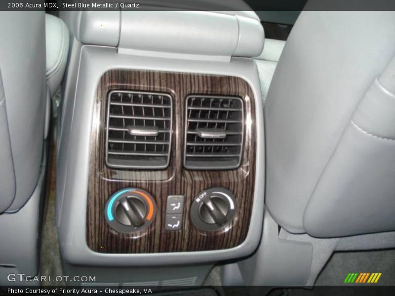 Steel Blue Metallic / Quartz 2006 Acura MDX