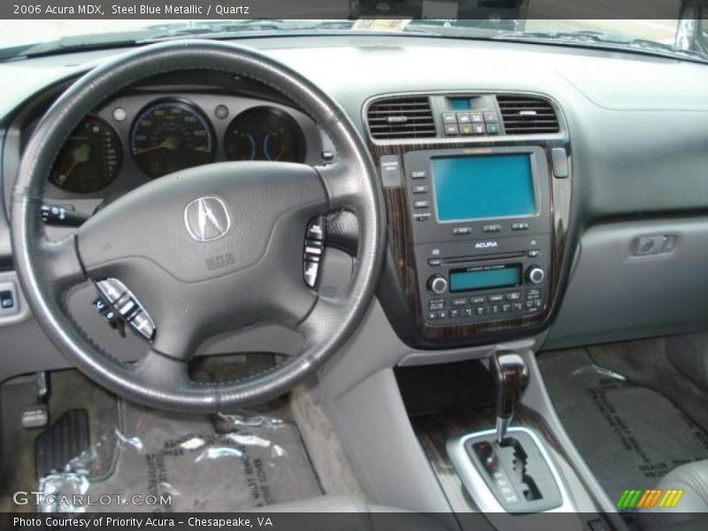 Steel Blue Metallic / Quartz 2006 Acura MDX